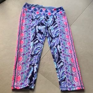 Lily Pulitzer crop workout Capri
